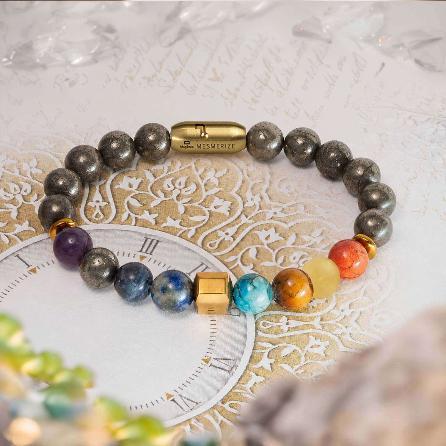 Money Magnet Bracelet – Natural Stone Beads