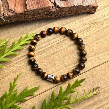Tiger Eye Zodiac Band –  Leo (सिंह राशि)