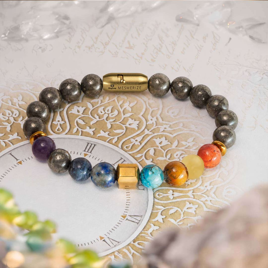 Money Magnet Bracelet – Natural Stone Beads
