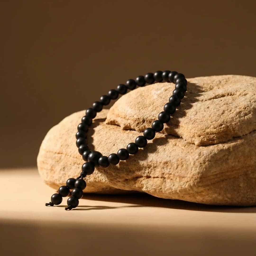 Money Magnet Bracelet & Karungali Mala Combo – Attract Wealth, Positivity & Protection