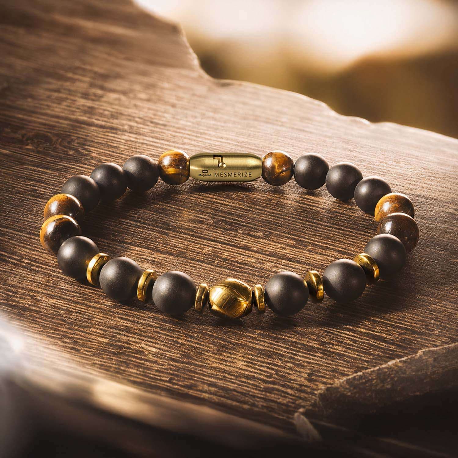 Tiger Eye Bracelet – Natural Stone Beads -1