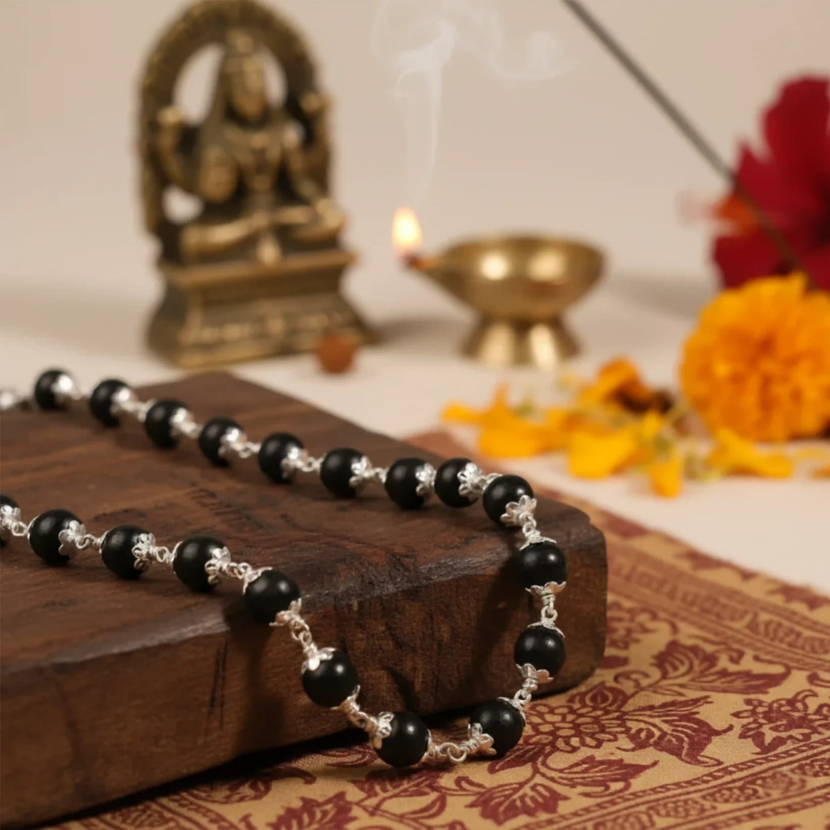 Karungali Mala – Natural Ebonywood Beads